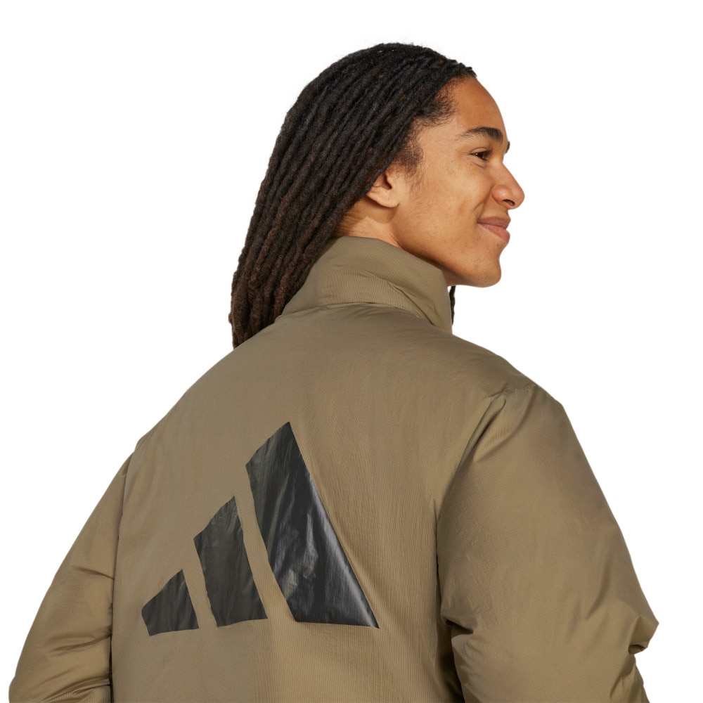 アディダス（adidas）（メンズ）エッセンシャルズ クライマウォーム パファー ダウンジャケット KKN58-JX7793