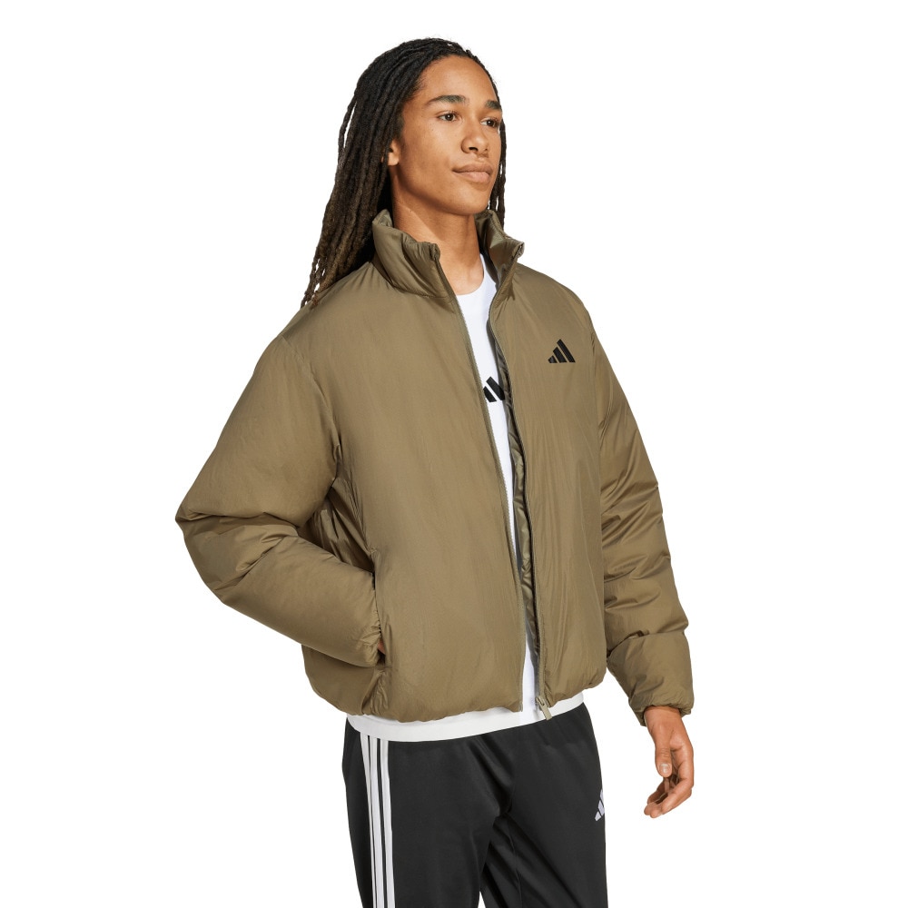 アディダス（adidas）（メンズ）エッセンシャルズ クライマウォーム パファー ダウンジャケット KKN58-JX7793