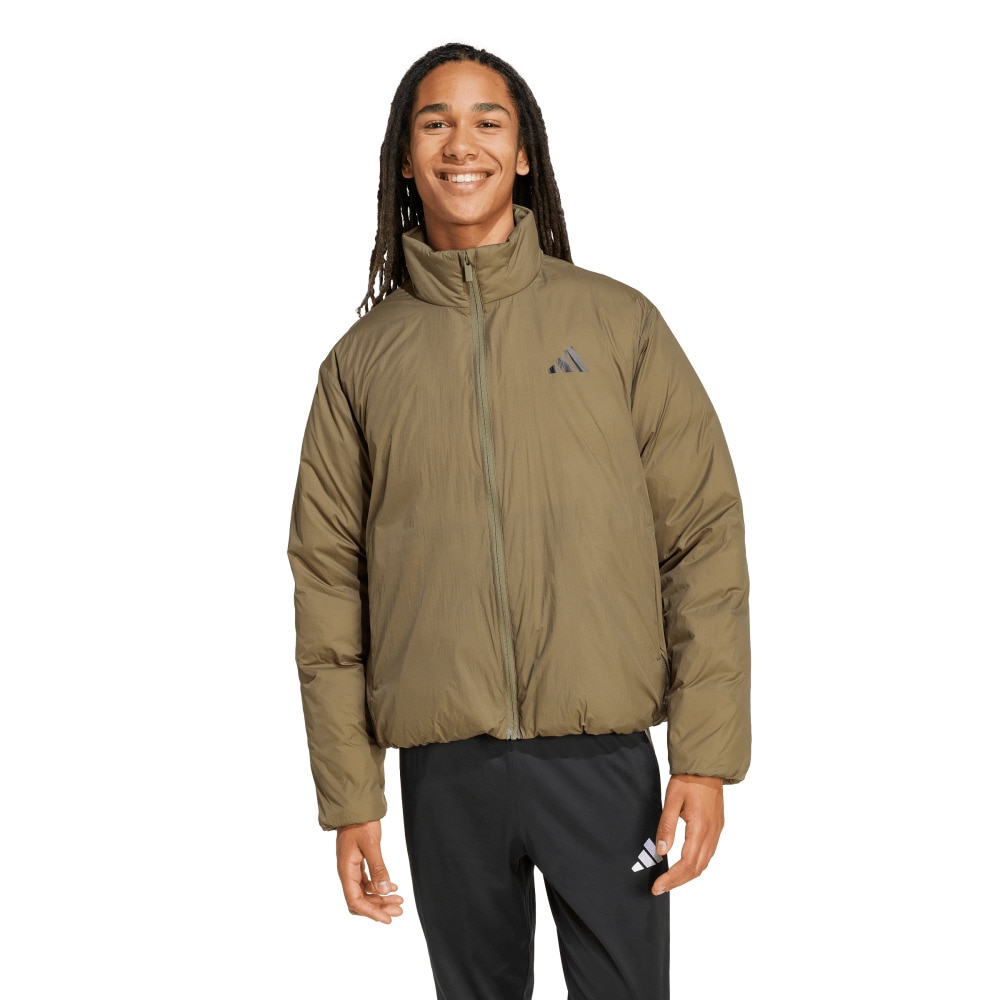 アディダス（adidas）（メンズ）エッセンシャルズ クライマウォーム パファー ダウンジャケット KKN58-JX7793