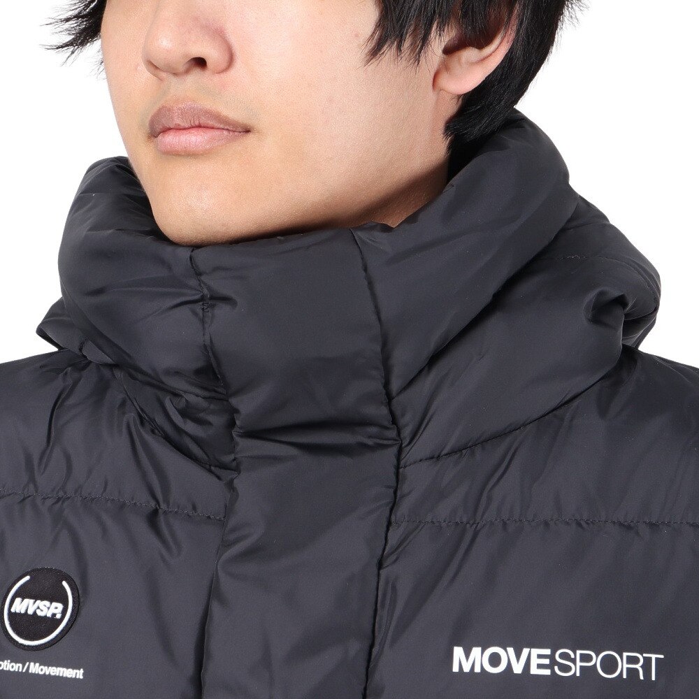 デサント（DESCENTE）（メンズ）スーパーロング ダウンコート DMMWJC46 BK ブラック