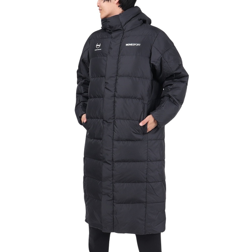 デサント（DESCENTE）（メンズ）スーパーロング ダウンコート DMMWJC46 BK ブラック