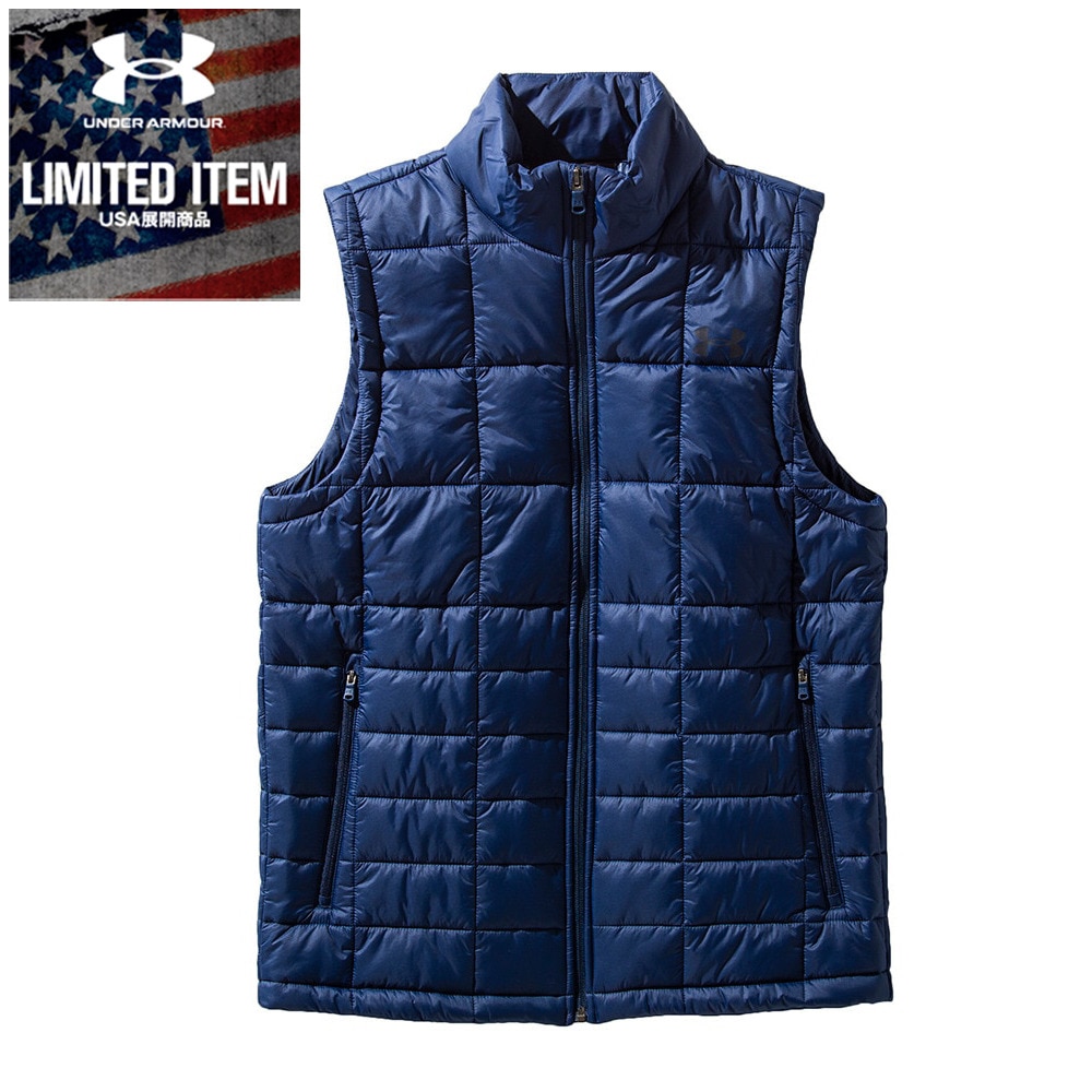  Armour Insulated Vest 1360551 ADY/ADY/BLK AT スポーツウェア 中綿ベスト オンライン価格