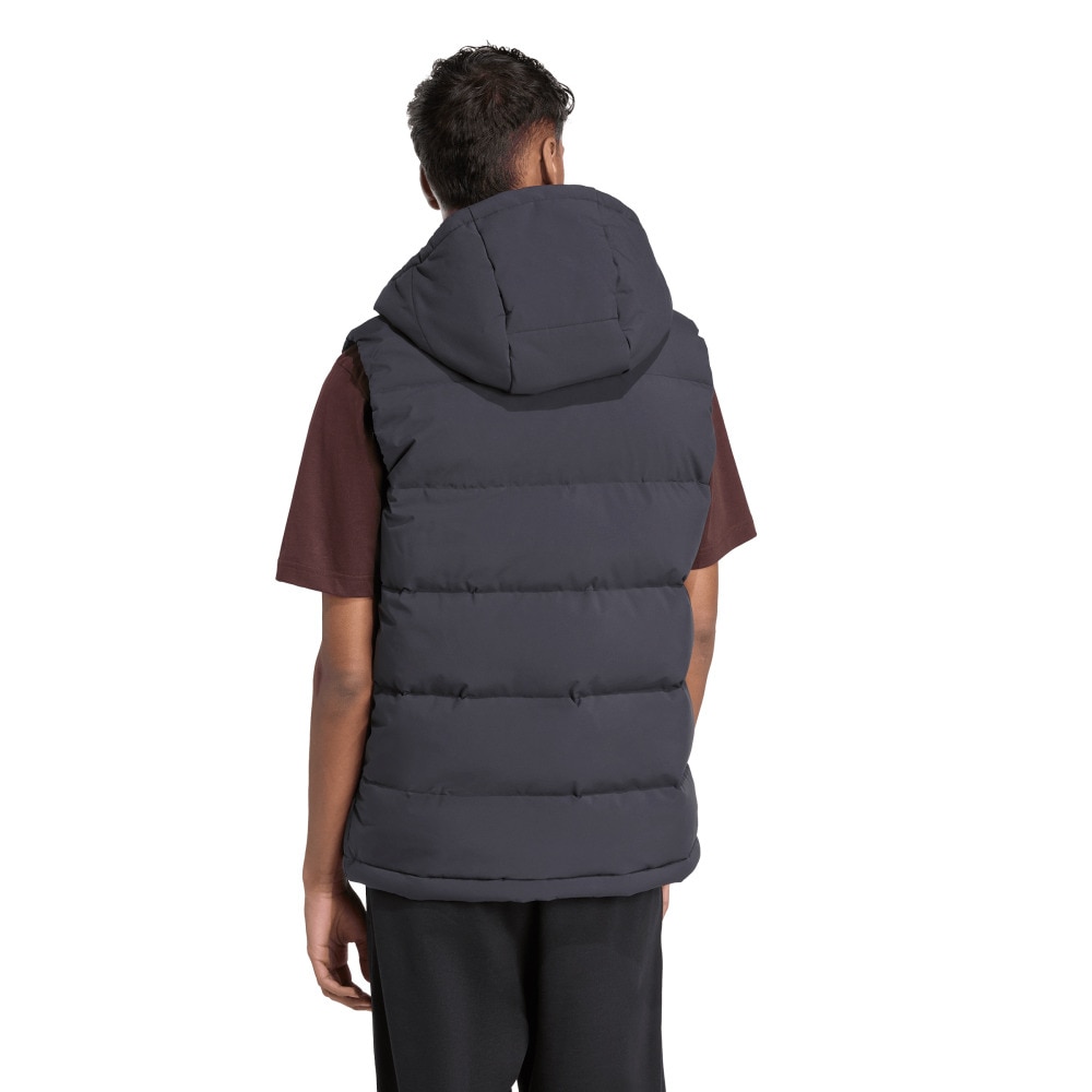アディダス（adidas）（メンズ）Helionic クライマウォーム フード付き ダウンベスト JXV25-JN2118