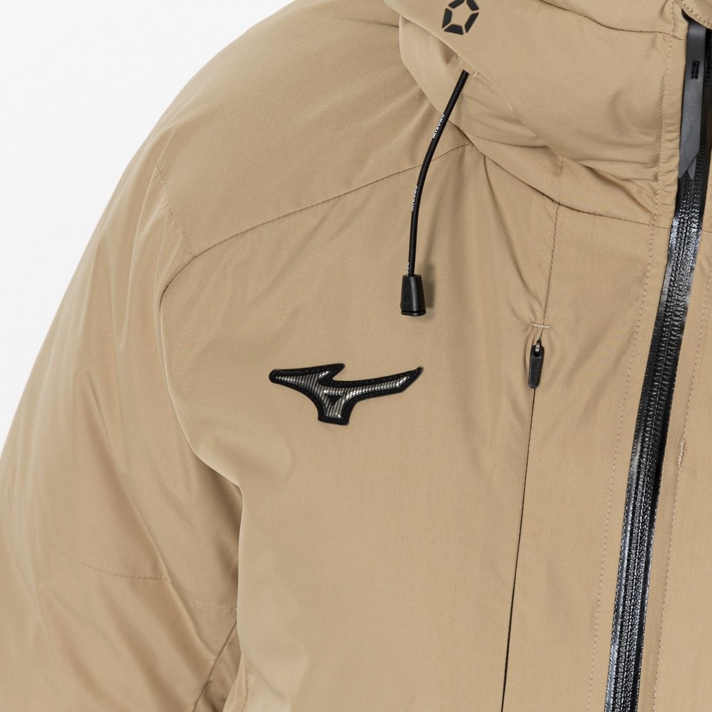 ミズノ（MIZUNO）（メンズ、レディース）ハイブリッドダウンコート 32MEA53839