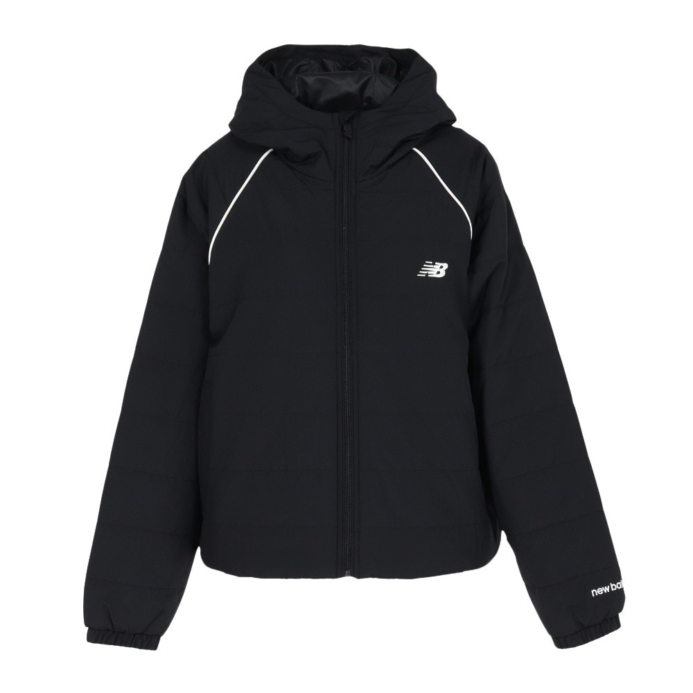 ニューバランス（new balance）（レディース）パデットショートレングス ジャケット AWJ53172BK