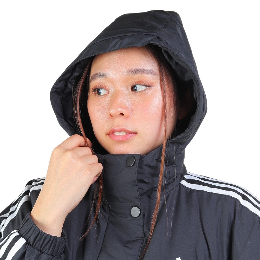 アディダス（adidas）（レディース）ベンチコート インサレーテッドコート IZG90-GF0025 アウター コート 冬 あったか