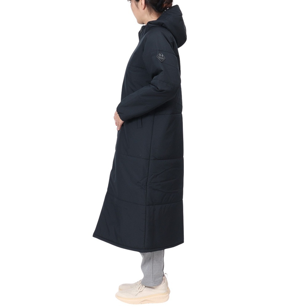 アンダーアーマー（UNDER ARMOUR）（レディース）インサレーテッド ロングジャケット 1388190 001
