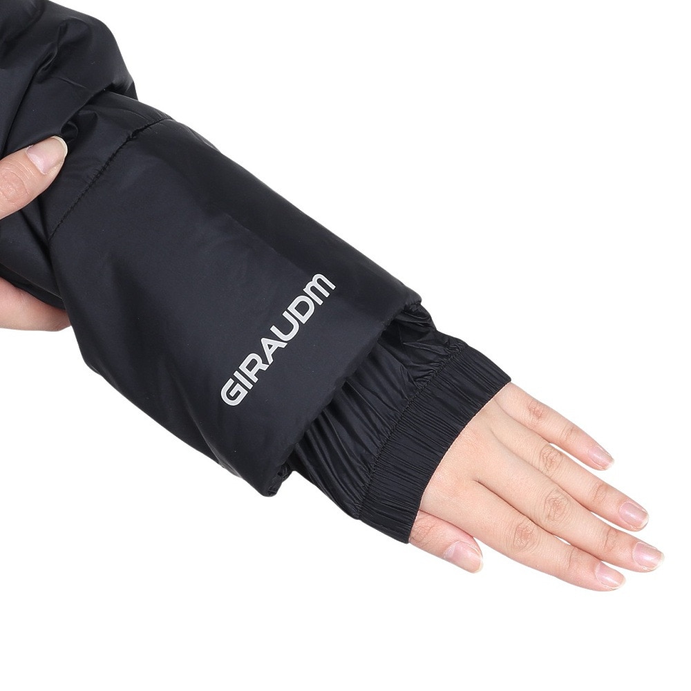 ジローム（GIRAUDM）（レディース）ロングスリーブ HEAT-X LAYER ロングコート OT4F0058-TR858-GRDG BLK