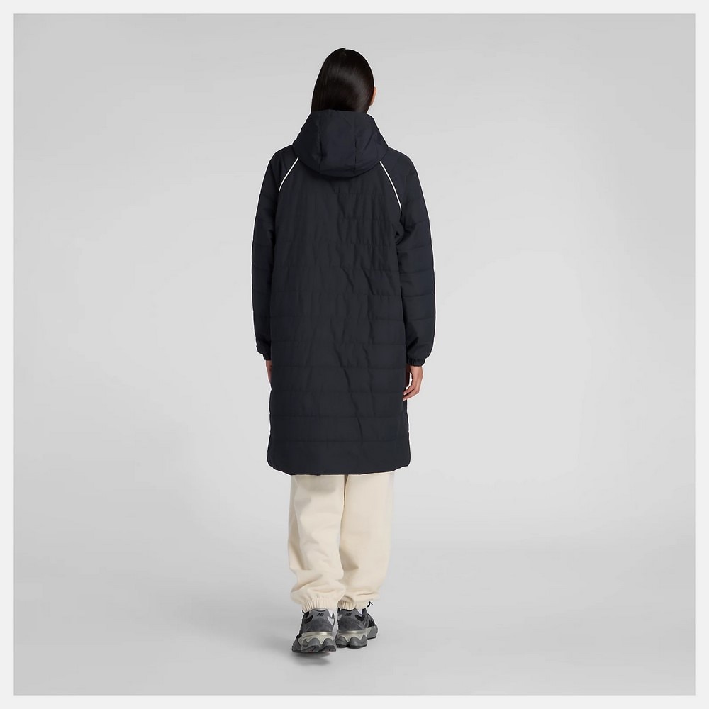 ニューバランス（new balance）（レディース）パデット ロングコート AWJ53173BK