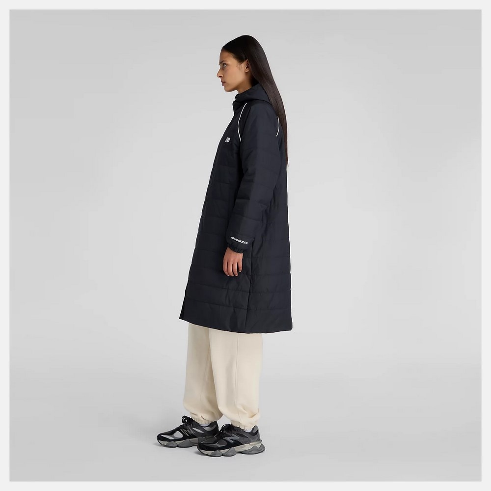 ニューバランス（new balance）（レディース）パデット ロングコート AWJ53173BK