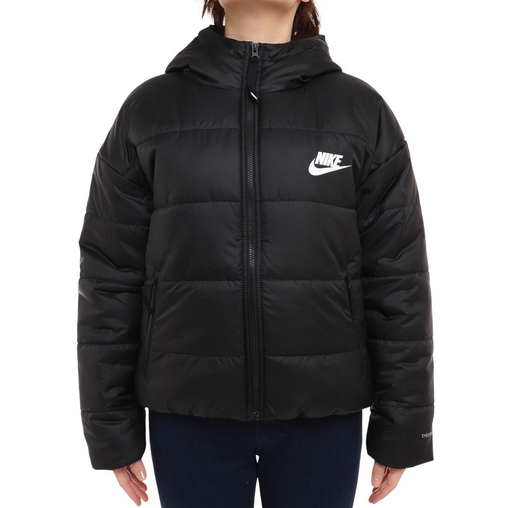 ナイキ（NIKE）（レディース）ダウンジャケット レディース  NSW TF RPL クラシック フーディ DJ6996-010