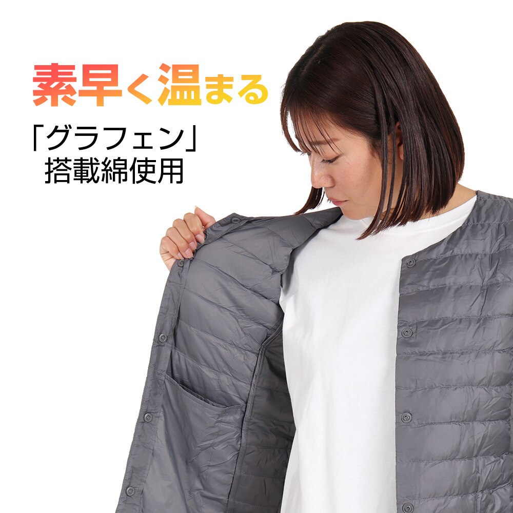 デュアリグ（DUARIG）（レディース）コート レディース アウター ライトダウン 858D1NTS2102 CGRY★★★