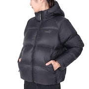 プーマ(PUMA)(レディース)フーデッド ウルトラ ダウン パッファージャケット 678342 01 BLK