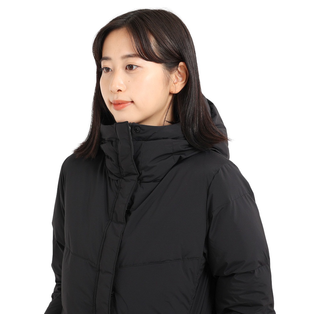 デュアリグ（DUARIG）（レディース）ロングダウンコート ヒートクロス コート アウター 2F0006TROT858HHM BLK