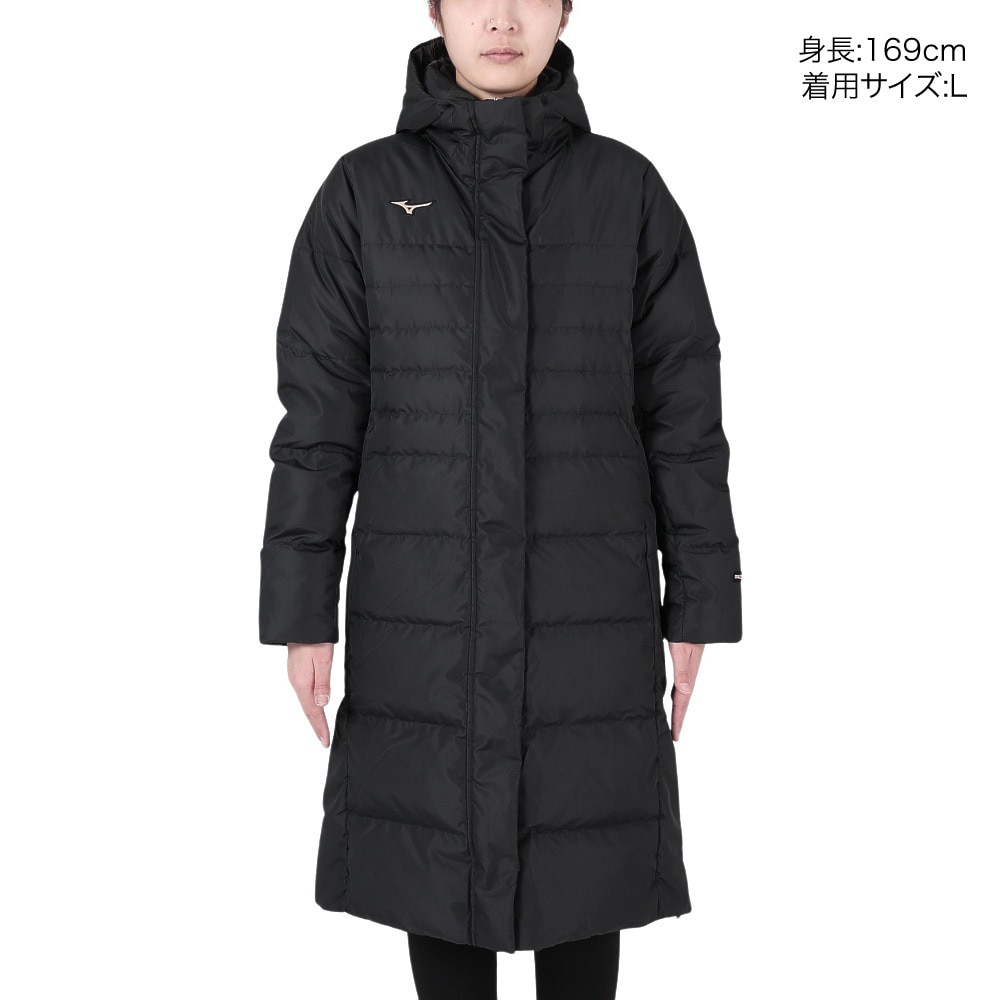 ミズノ（MIZUNO）（レディース）ハイブリッドダウンロングコート 32MEA85209