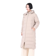 (レディース)ヒートクロス ロングダウンコート OT3F0043-TR858-GRHHM BEG