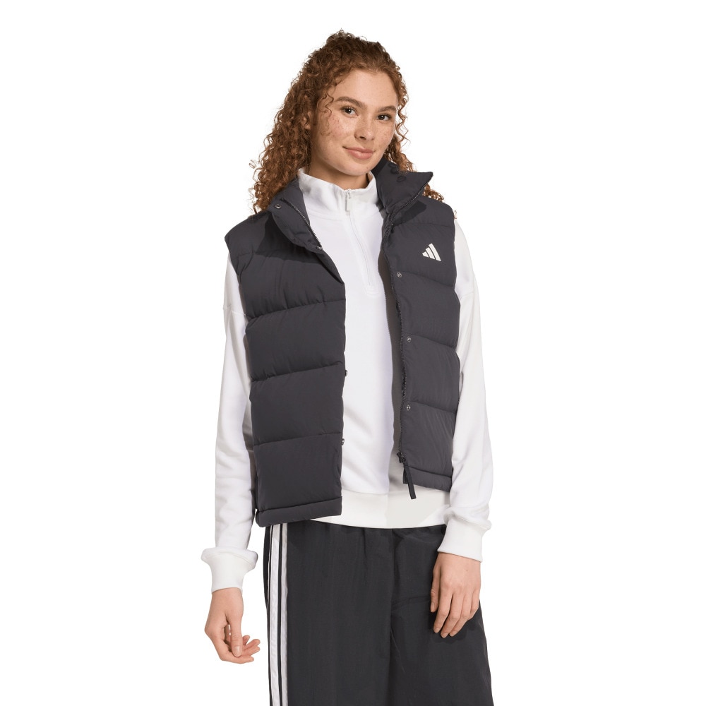 アディダス（adidas）（レディース）ヘリオニック クライマウォーム リラックス ダウンベスト JXV24-JN2090