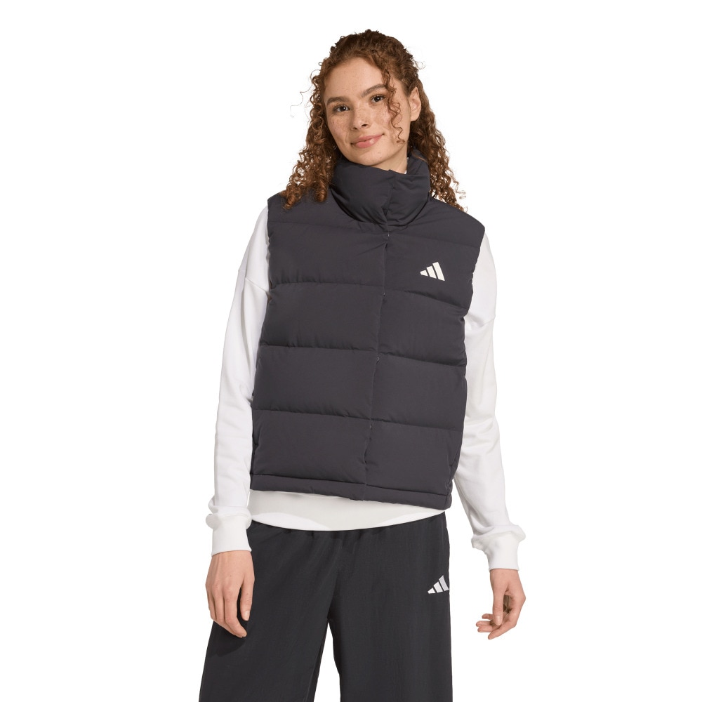 アディダス（adidas）（レディース）ヘリオニック クライマウォーム リラックス ダウンベスト JXV24-JN2090
