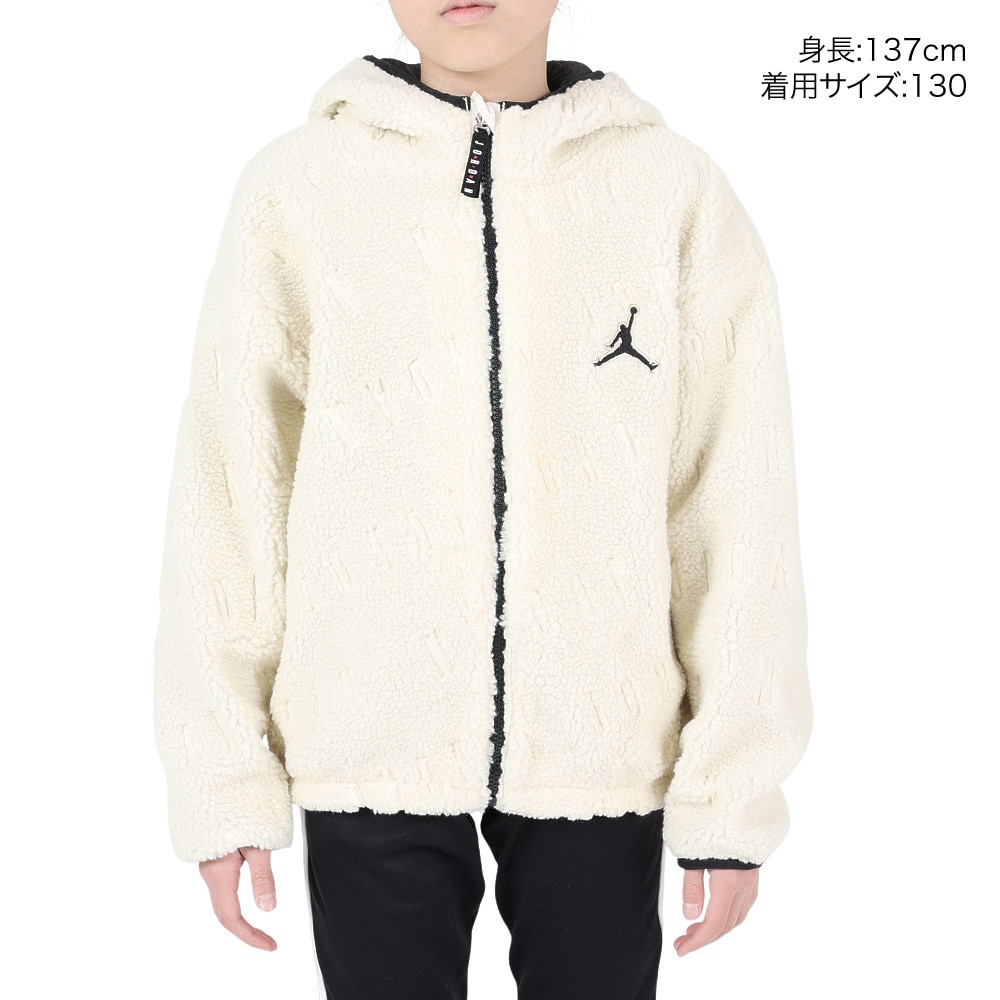 ジョーダン（JORDAN）（キッズ）ジュニア JACQUARD SHERPA ジャケット 45C435-W2U