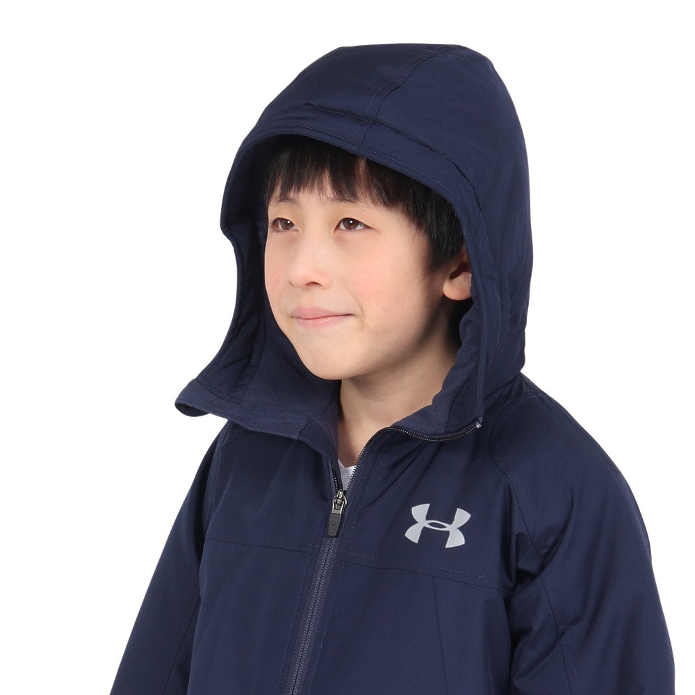 アンダーアーマー（UNDER ARMOUR）（キッズ）インシュレーテッド ロングコート 1305902 MDN/MDN/SIL AT
