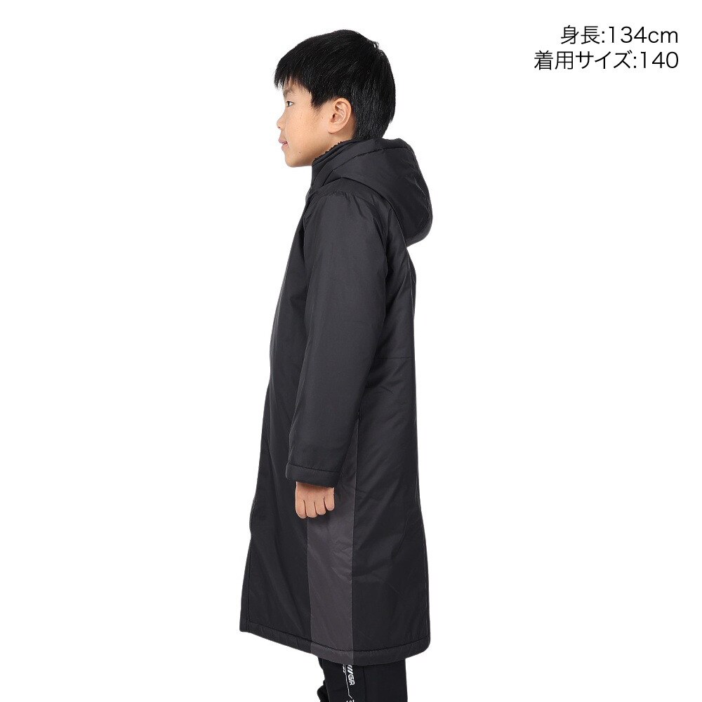 プーマ（PUMA）（キッズ）ボーイズ ACTIVE SPORTS ベンチ コート 677714 01 BLK
