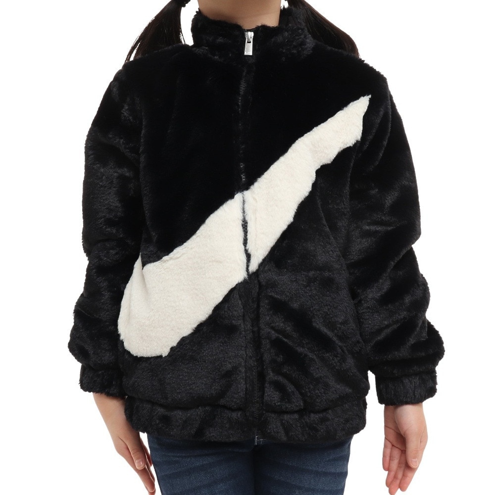 ナイキ（NIKE）（キッズ）ビッグ スウッシュ FAUX FUR ファー 