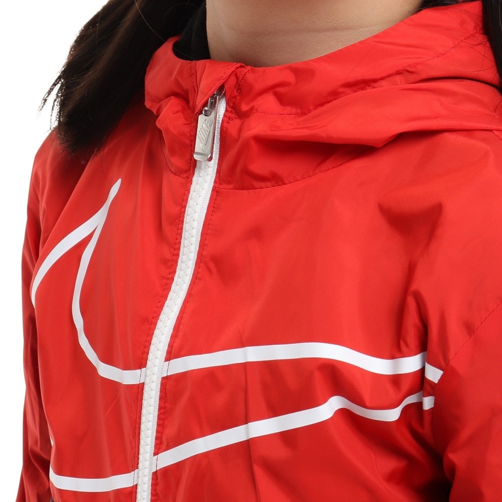 ナイキ（NIKE）（キッズ）アウター 裏フリース ウィンドブレーカー ジャケット スウッシュ 86J331-U10 