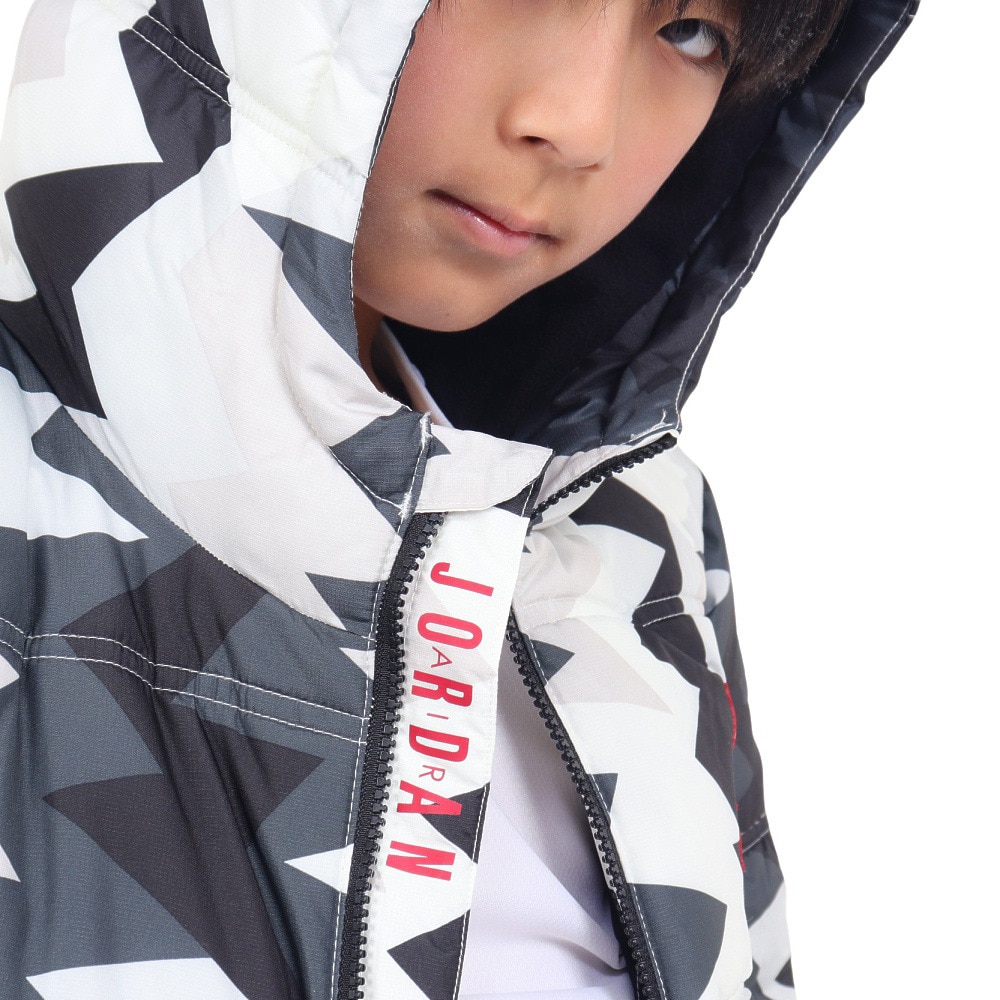 ジョーダン（JORDAN）（キッズ）ジュニア ジャケット AOP エッセンシャルズ パファージャケット 95C452-782
