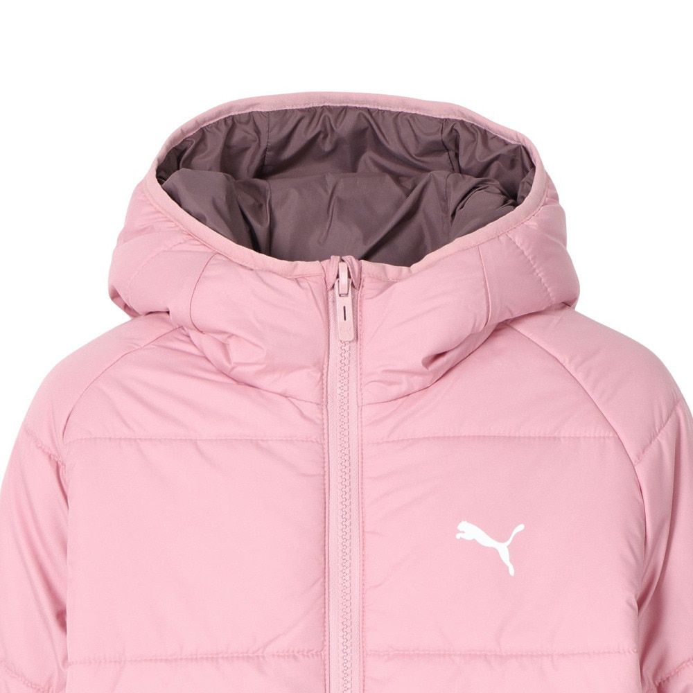 プーマ（PUMA）（キッズ）ジュニア リバーシブル パッファー ジャケット 691158 65 PNK