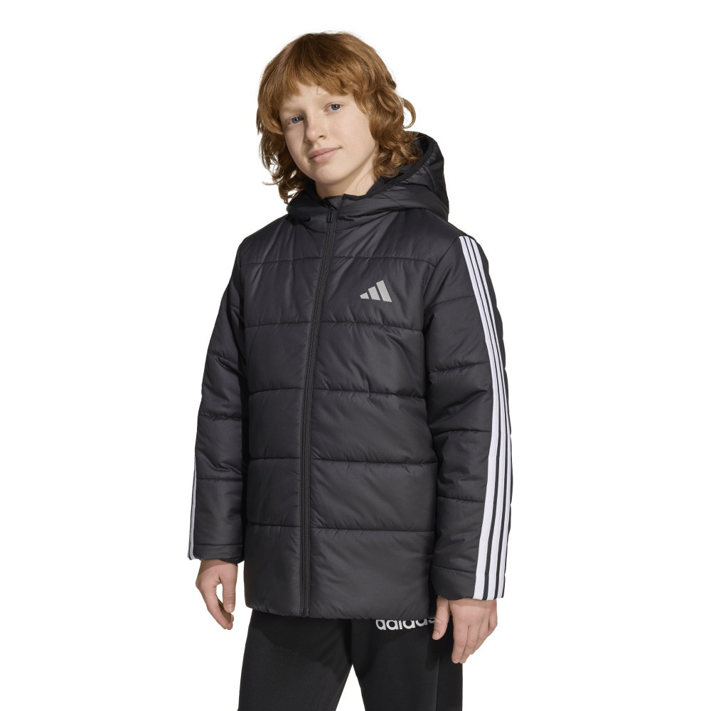 アディダス（adidas）（キッズ）キッズ エッセンシャルズ 3ストライプス 中わた入りジャケット KKO90-JL7402