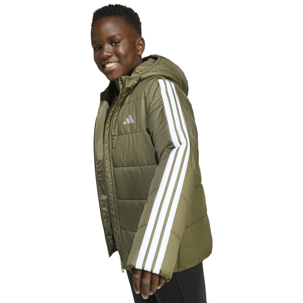 アディダス（adidas）（キッズ）キッズ エッセンシャルズ 3ストライプス 中わた入りジャケット KKO90-JL7405