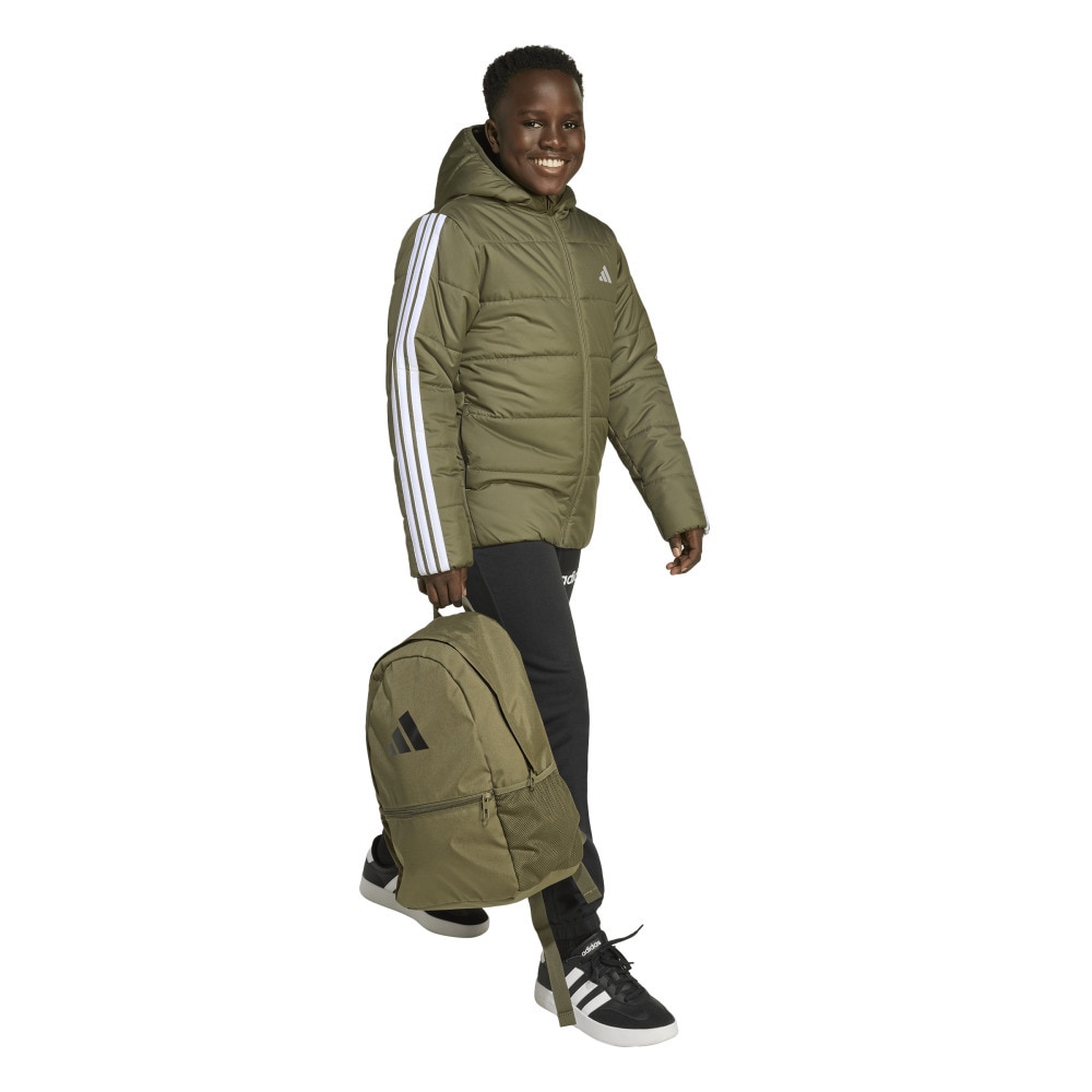 アディダス（adidas）（キッズ）キッズ エッセンシャルズ 3ストライプス 中わた入りジャケット KKO90-JL7405