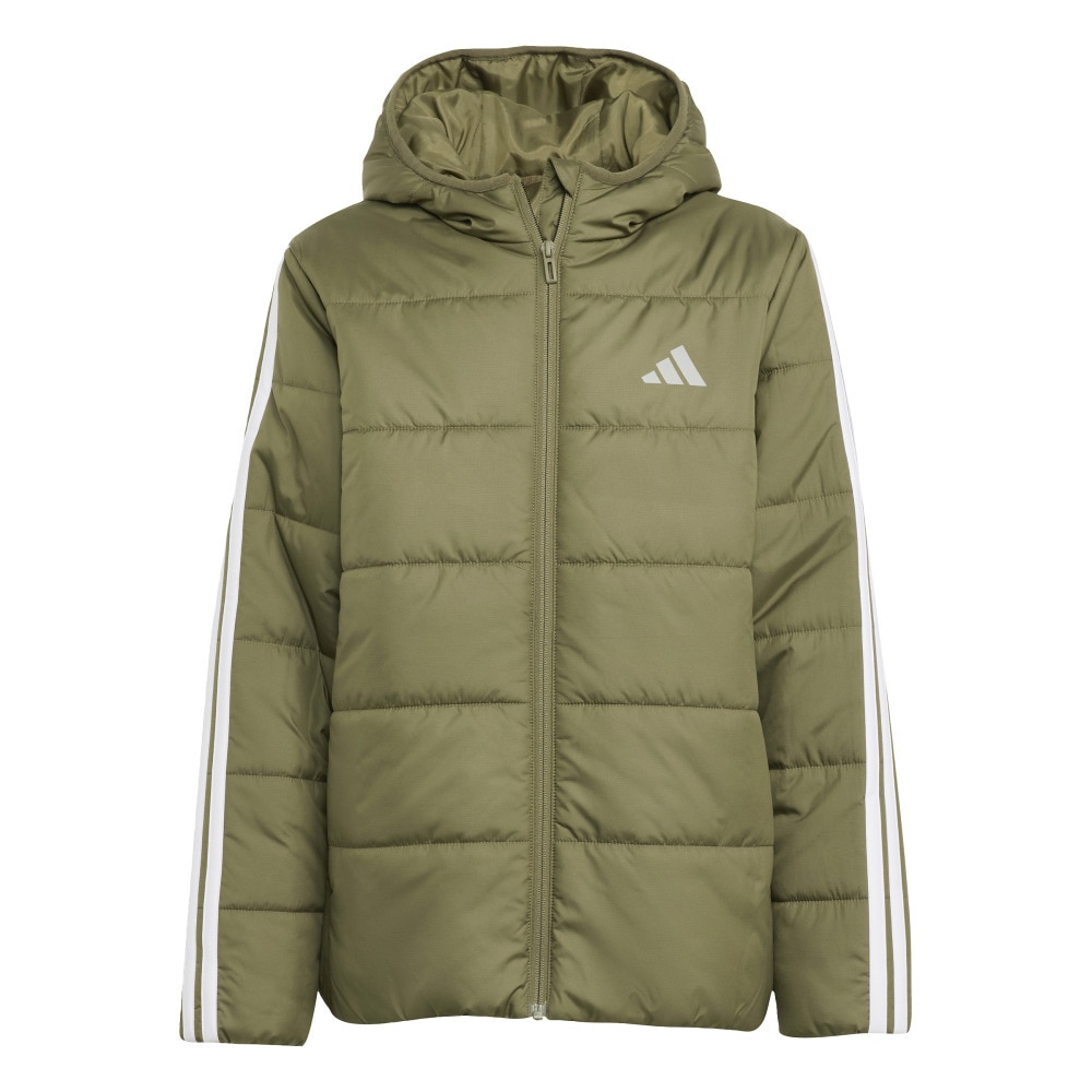 アディダス（adidas）（キッズ）キッズ エッセンシャルズ 3ストライプス 中わた入りジャケット KKO90-JL7405