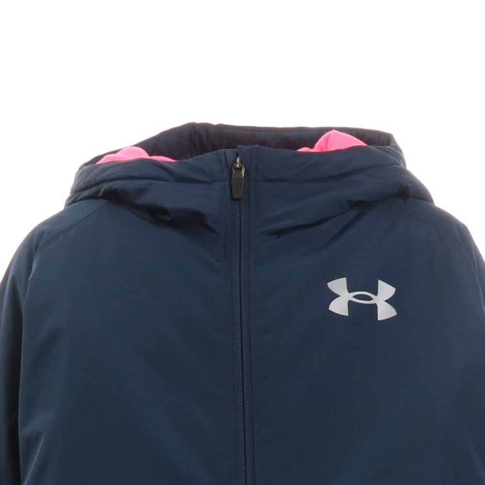 アンダーアーマー（UNDER ARMOUR）（キッズ）ユース Insulated ロングコート 1364173 ADY/CES/RLT AT  ベンチコート スポーツウェア