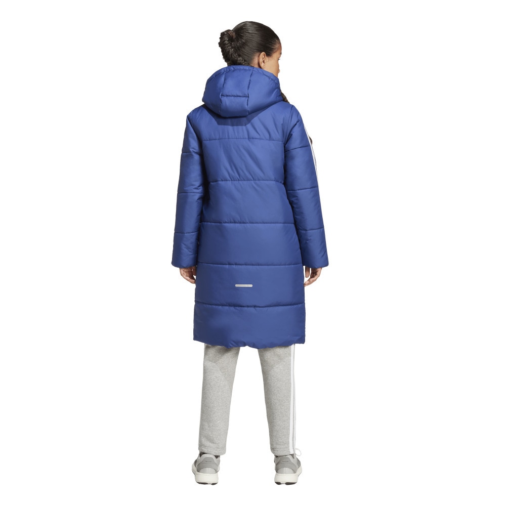 アディダス（adidas）（キッズ）キッズ 3ストライプロングコート JYD14-JV5244
