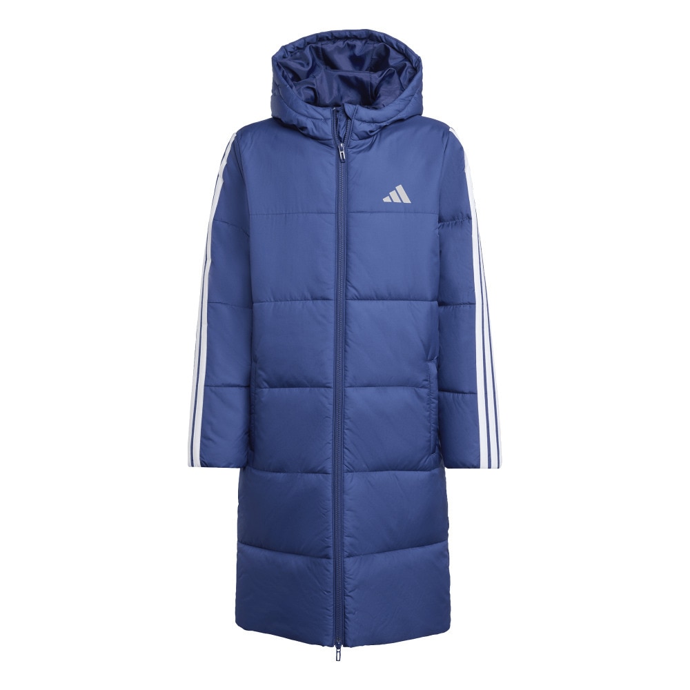 アディダス（adidas）（キッズ）キッズ 3ストライプロングコート JYD14-JV5244