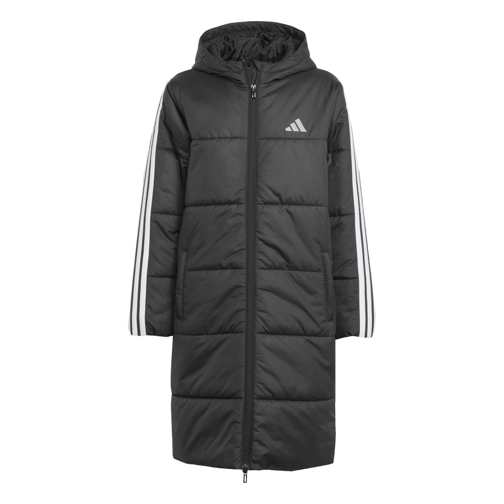 アディダス（adidas）（キッズ）キッズ 3ストライプロングコート JYD14