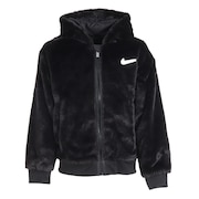 ナイキ（NIKE）（キッズ）ジュニア ガールズ フェイクファージャケット アウター バックロゴ 36K736-023