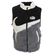 ナイキ（NIKE）（キッズ）アウター ボアベスト SHERPA ベスト 86J829-023 冬 あったか ※要サイズ確認