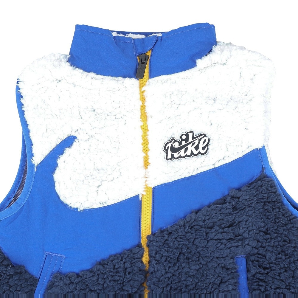 ナイキ（NIKE）（キッズ）アウター ボアベスト SHERPA ベスト 86J829-782 冬 あったか ※要サイズ確認