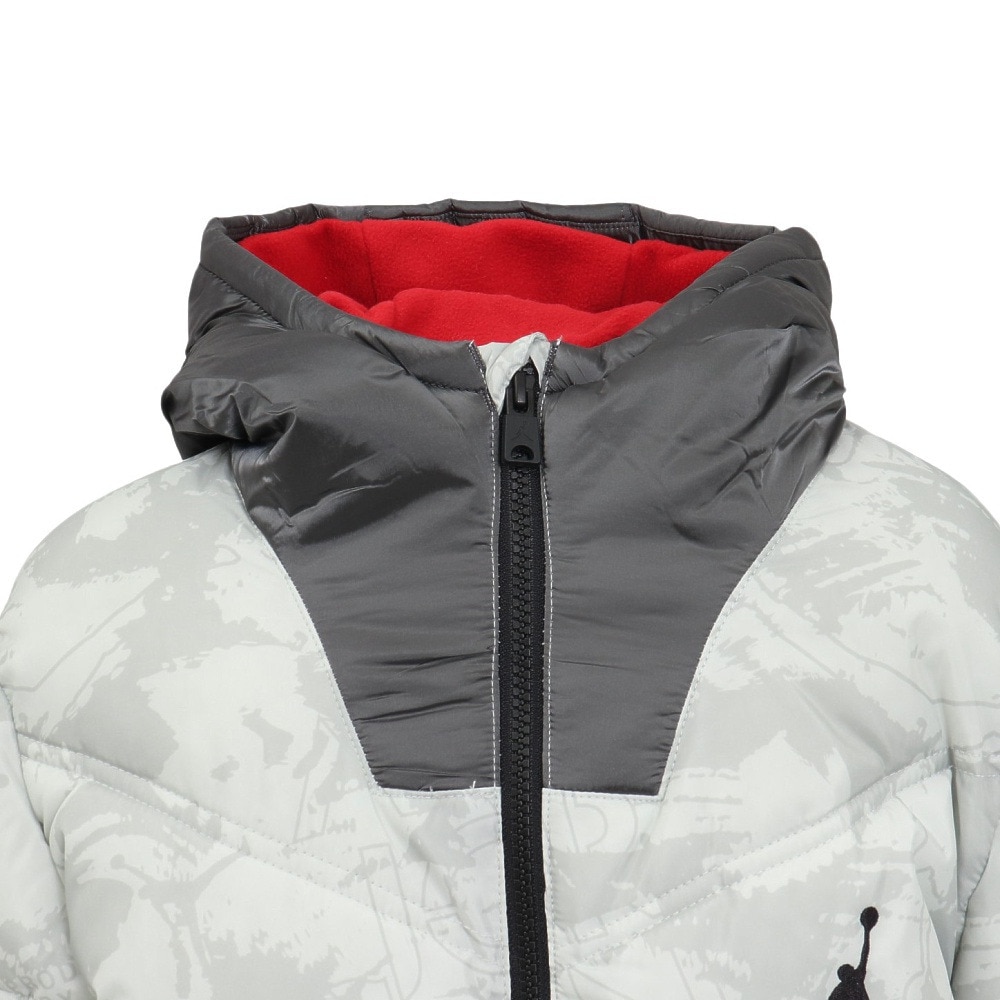 ジョーダン（JORDAN）（キッズ）ジュニア AOP パファー ジャケット 95B651-G6U
