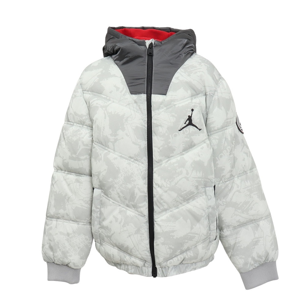 ジョーダン（JORDAN）（キッズ）ジュニア AOP パファー ジャケット 95B651-G6U