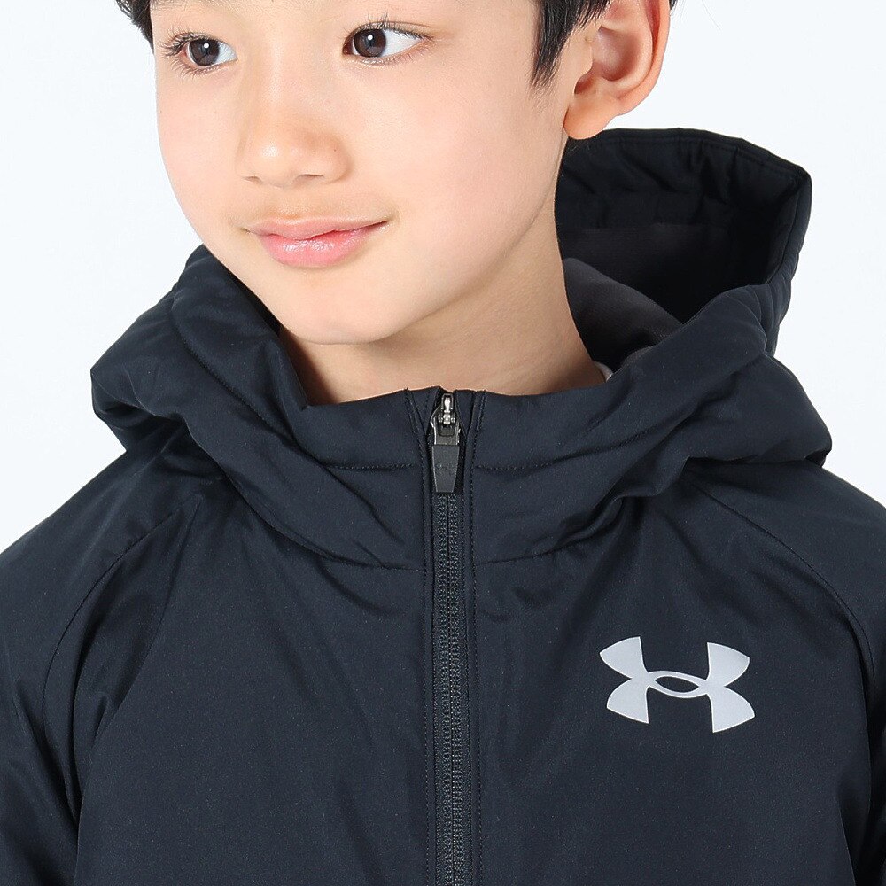 アンダーアーマー（UNDER ARMOUR）（キッズ）INSULATED ロングコート 1381734 001