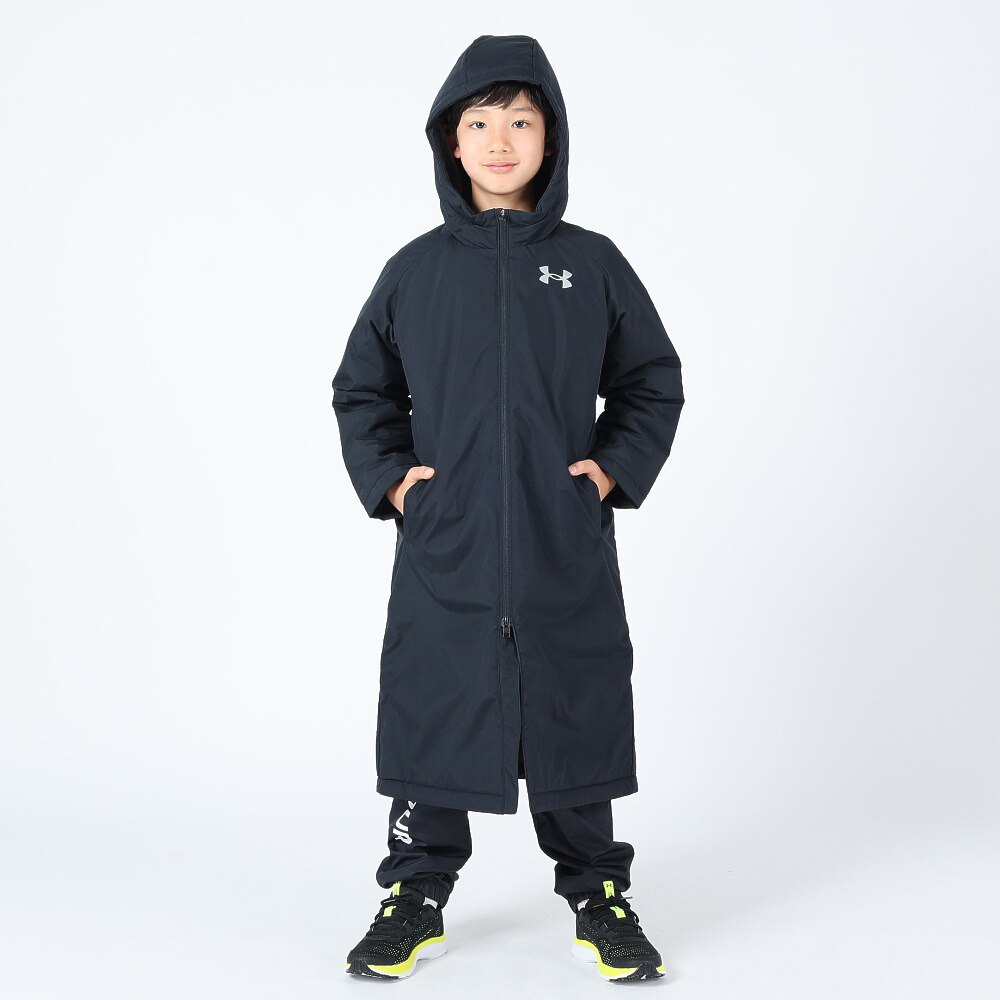 アンダーアーマー（UNDER ARMOUR）（キッズ）INSULATED ロングコート 1381734 001