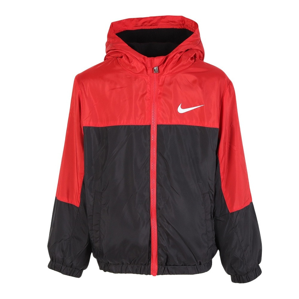 ナイキ（NIKE）（キッズ）ジュニア フリース ラインド ウーブンジャケット 86K992-U10