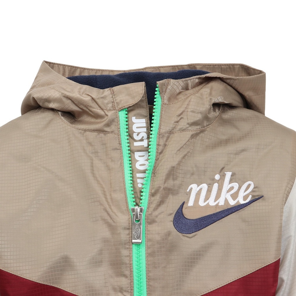 ナイキ（NIKE）（キッズ）ジュニア フリース ラインド ウィンドブレーカー ジャケット 86J849-F86