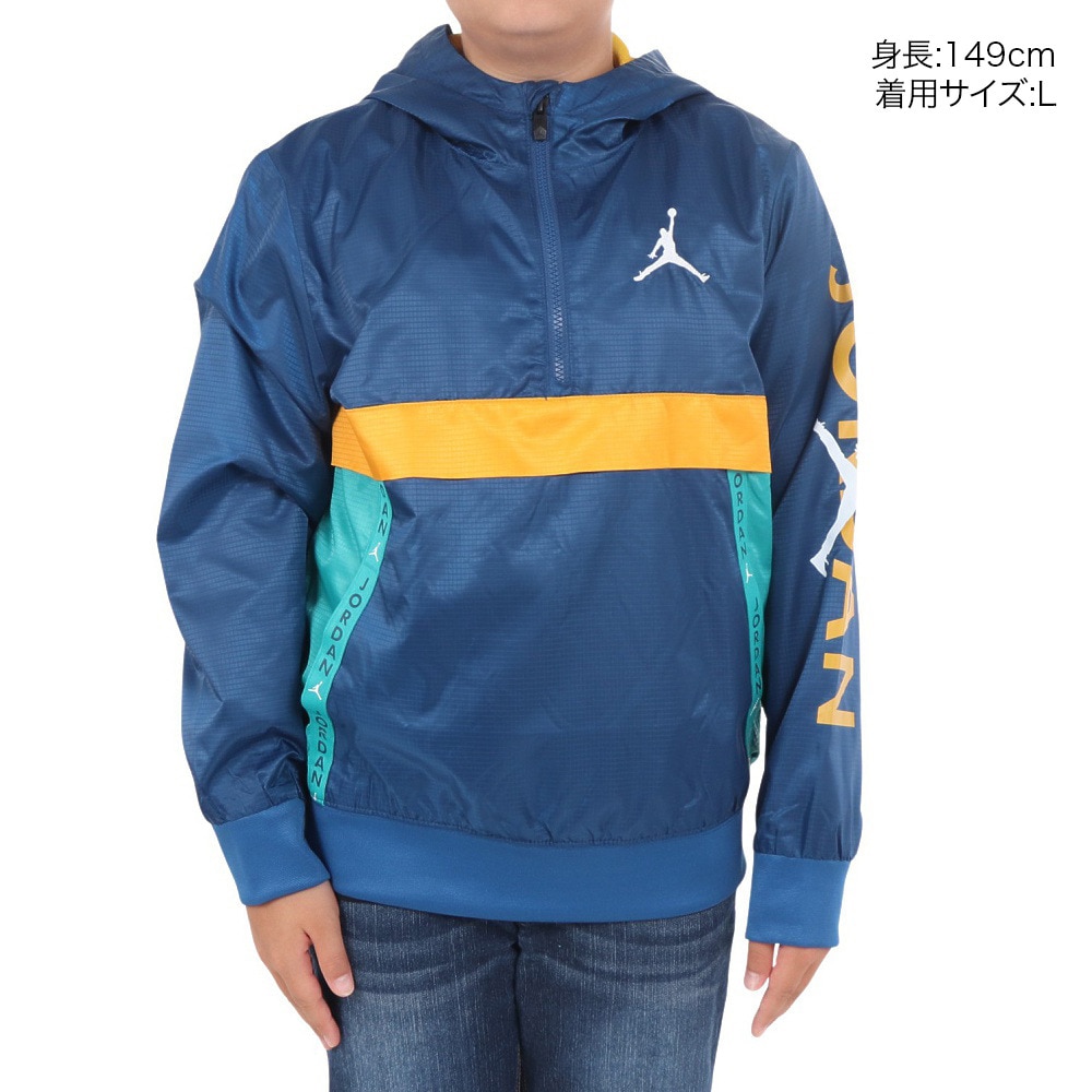 ジョーダン（JORDAN）（キッズ）ハーフジップ アウター 冬 あったか ウインドブレイカー 95B959-U41