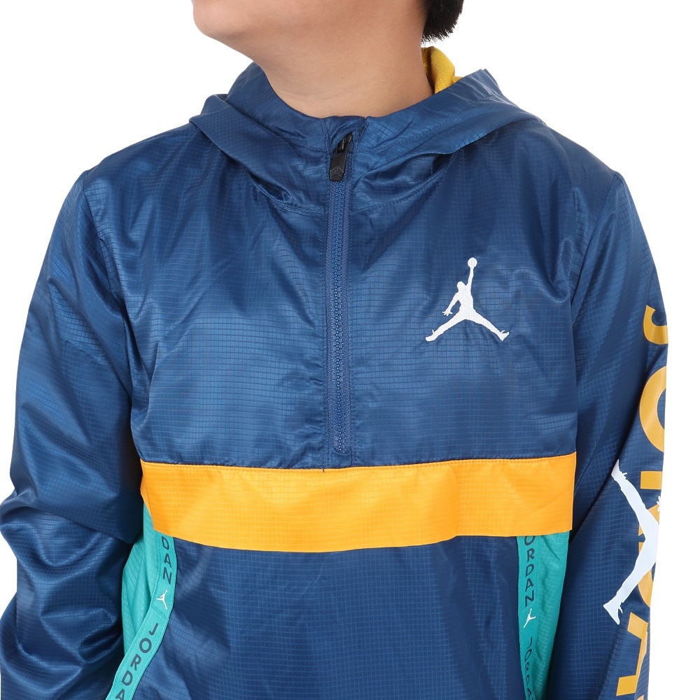 ジョーダン（JORDAN）（キッズ）ハーフジップ アウター 冬 あったか ウインドブレイカー 95B959-U41