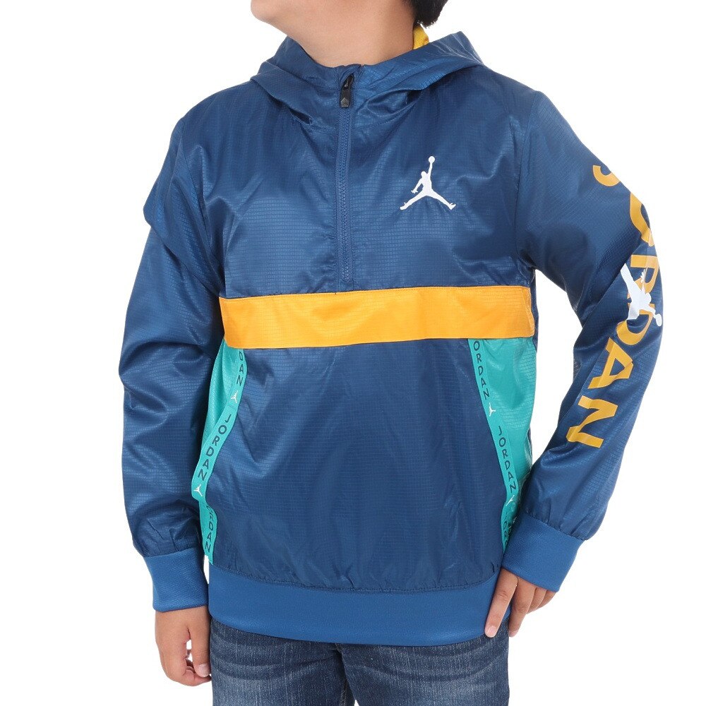 ジョーダン（JORDAN）（キッズ）ハーフジップ アウター 冬 あったか ウインドブレイカー 95B959-U41