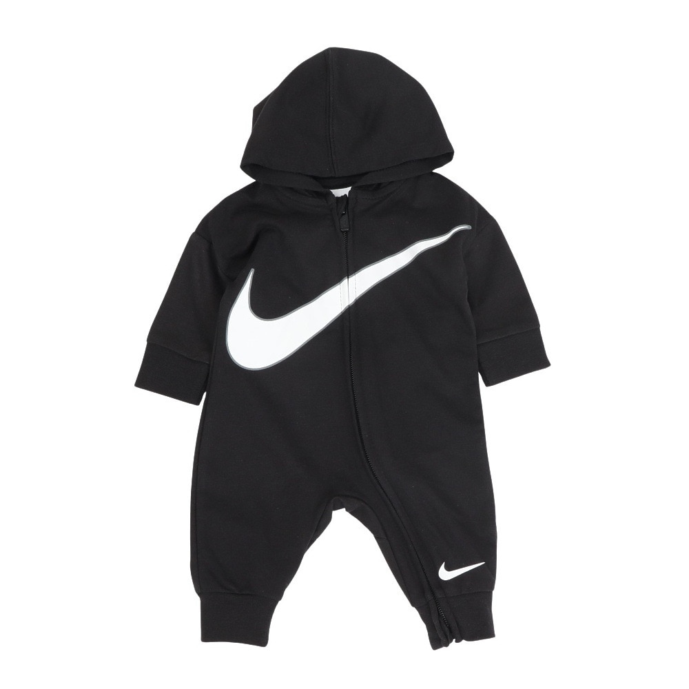 ナイキ（NIKE）（キッズ）ベビー ロンパース スウェット エッセンシャル フードカバーオール 56K272-023